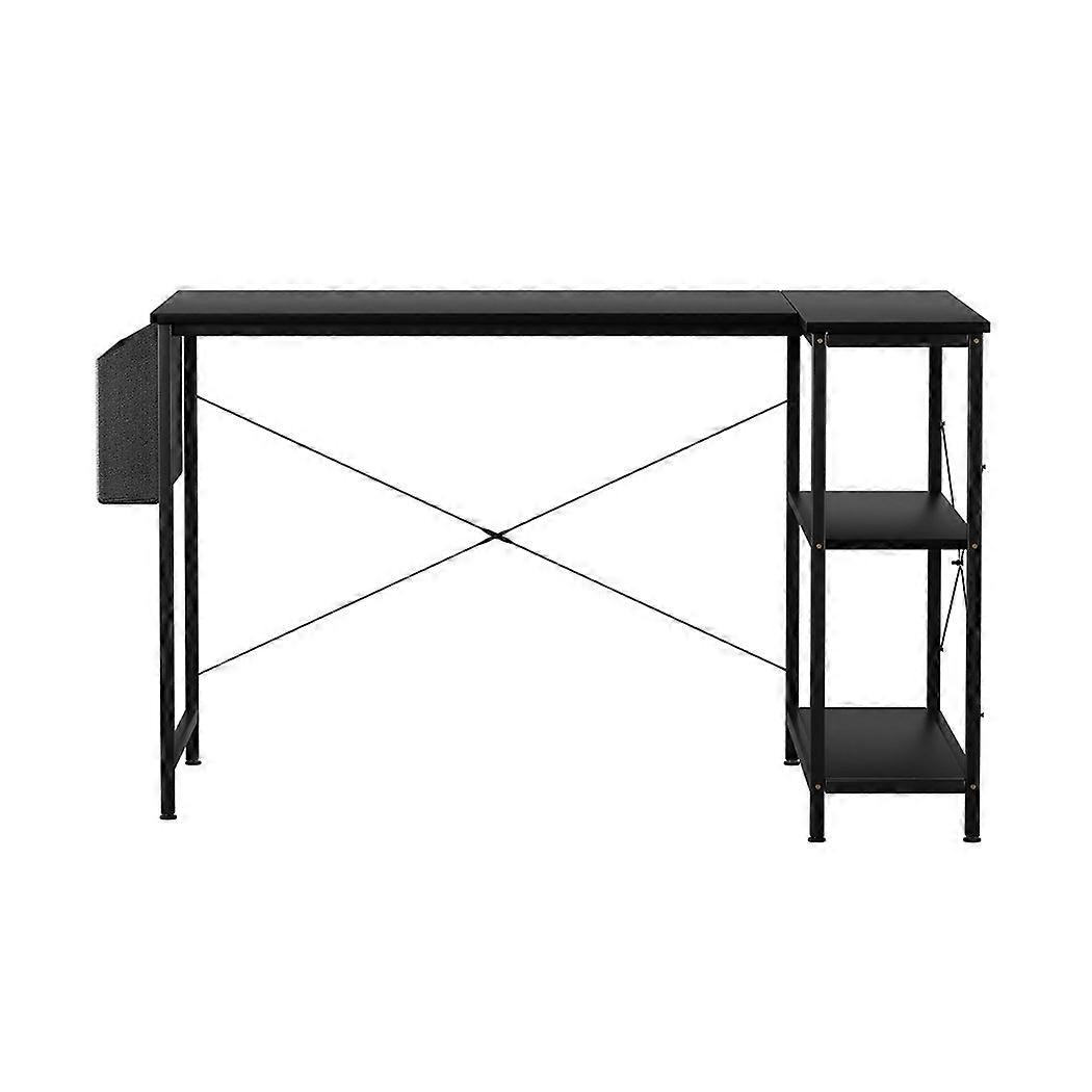 Levede Shaped Computer Desk Corner Black Home Office Desks