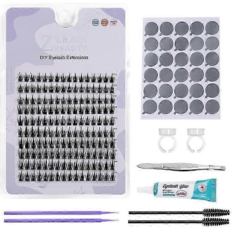 False Eyelash Lash Clusters Extensions Individual DIY Eyelash Extensions 26-27s