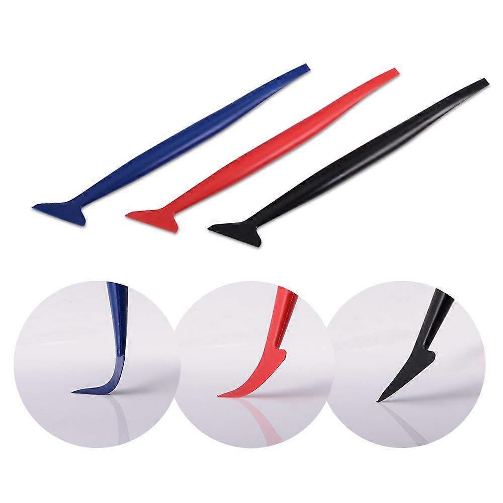 Vinyl Wrap Squeegee Set with MultiHardness Tools for Precision Car Wrap and Curve Application
