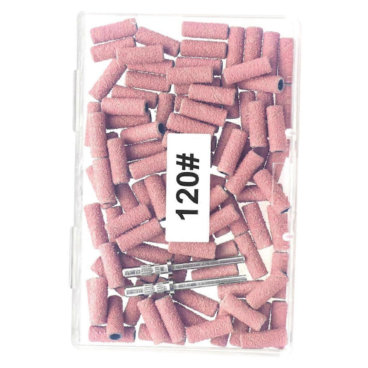 Professional Nail Drill Bits Set with Sanding Bands for Precision Nail Shaping and Pedicure