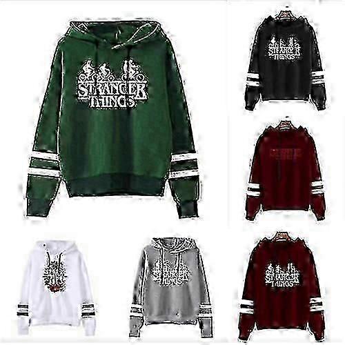 Frauen Herren Unisex Stranger Things Kapuzenpullover Langarm Pullover Pullower