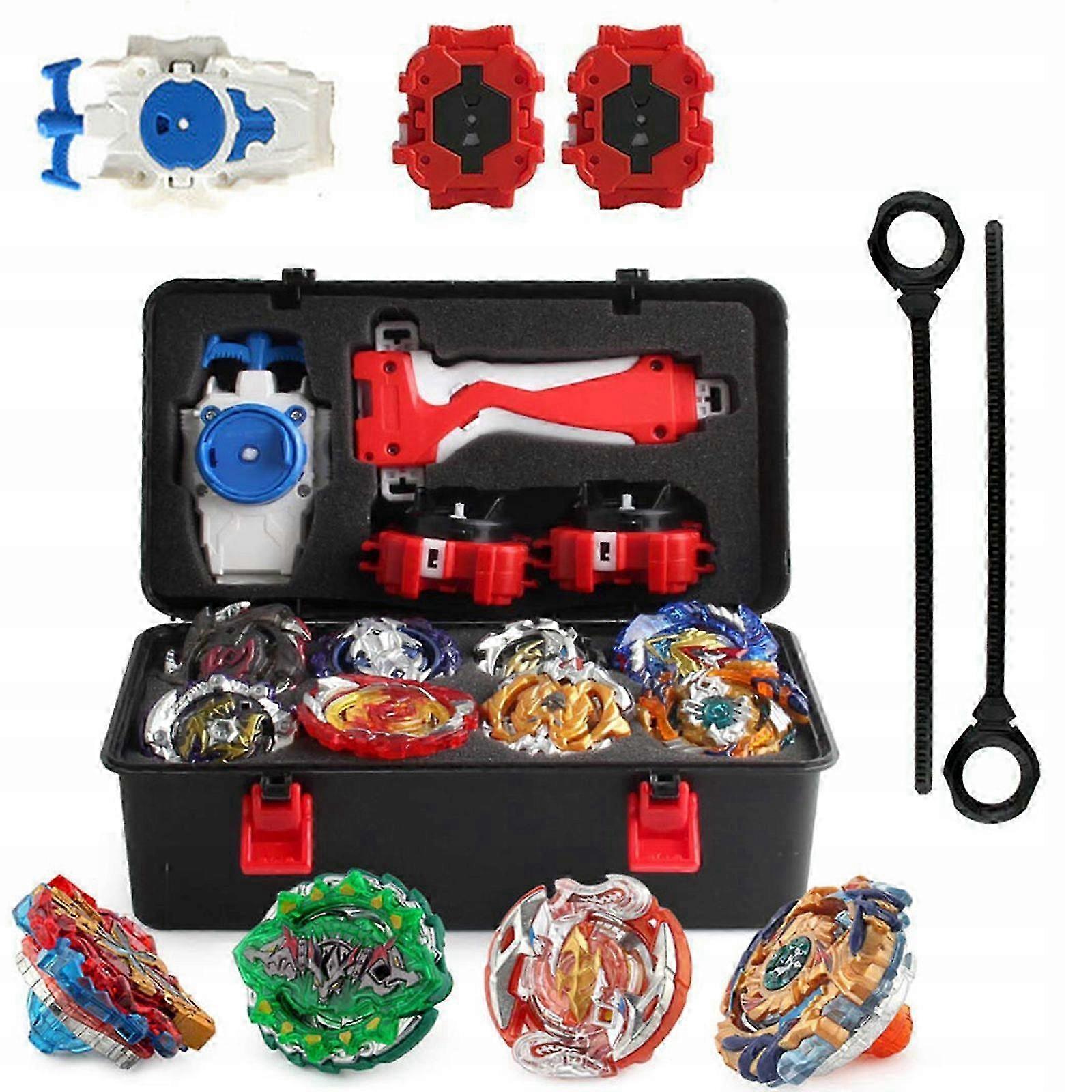 Spinning Top 12x Beyblade Disc Spinner Box