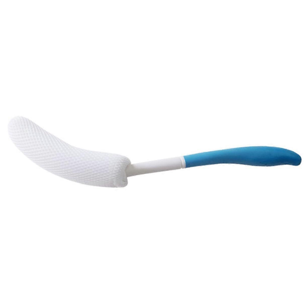 Long Handle Bath Brush Back Scrubber for Shower and Bath with Soft Exfoliating Sponge