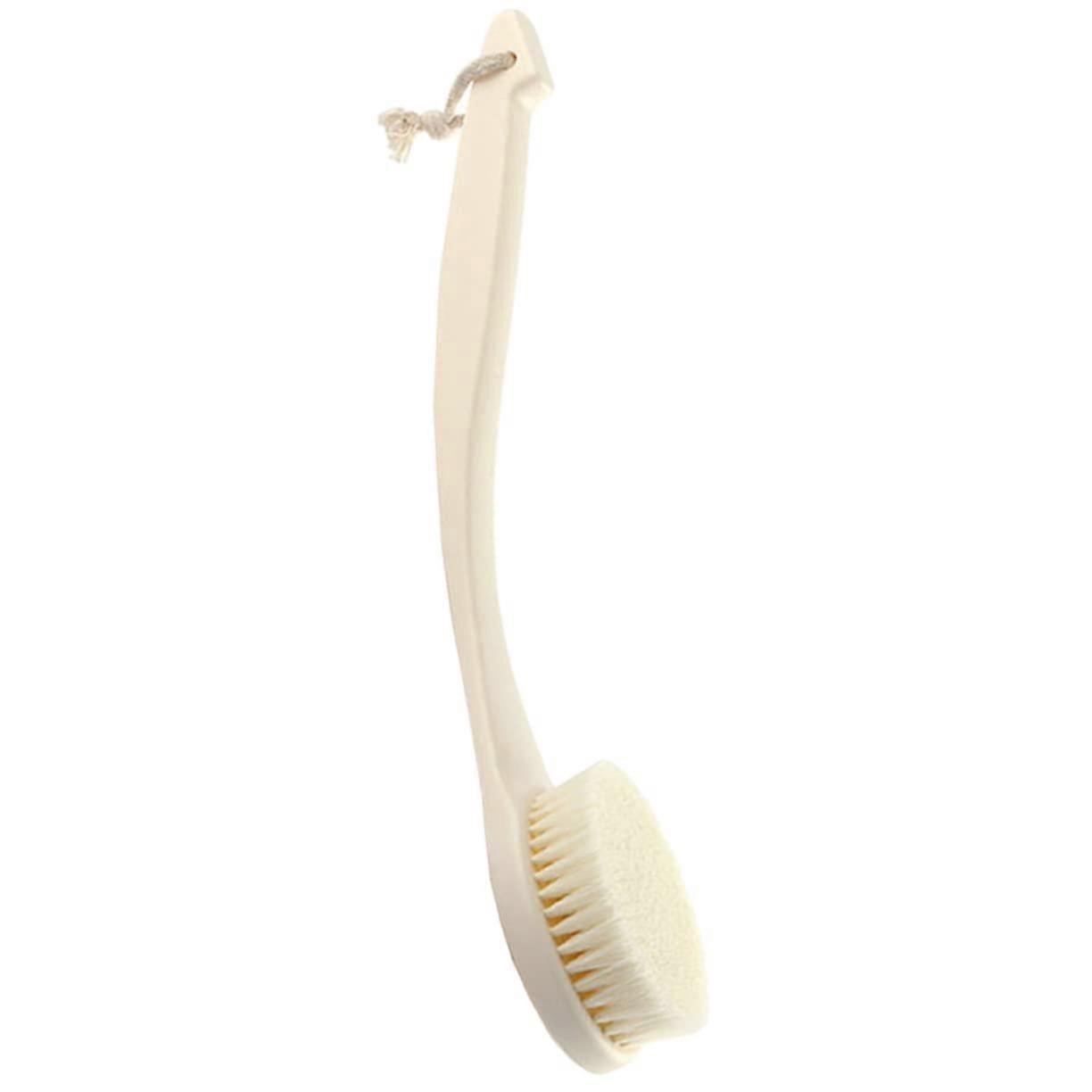 Back Scrubber with Long Handle for Shower Gentle Exfoliation Dual Function Bath Brush