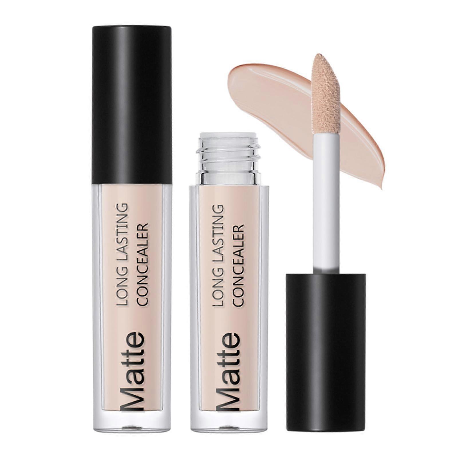 Waterproof Full Coverage Liquid Concealer for Dark Circles and Blemishes with Matte Finish