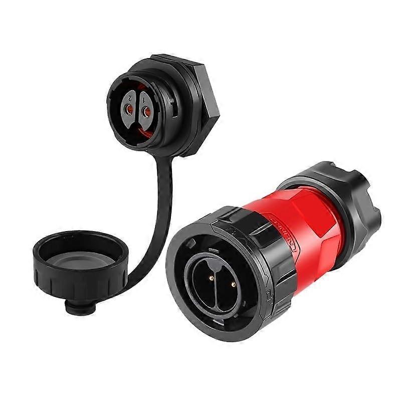 Waterproof Power Connector IP67 Aviation Plug Socket M20 2 Pin Set for Drone Marine Mining