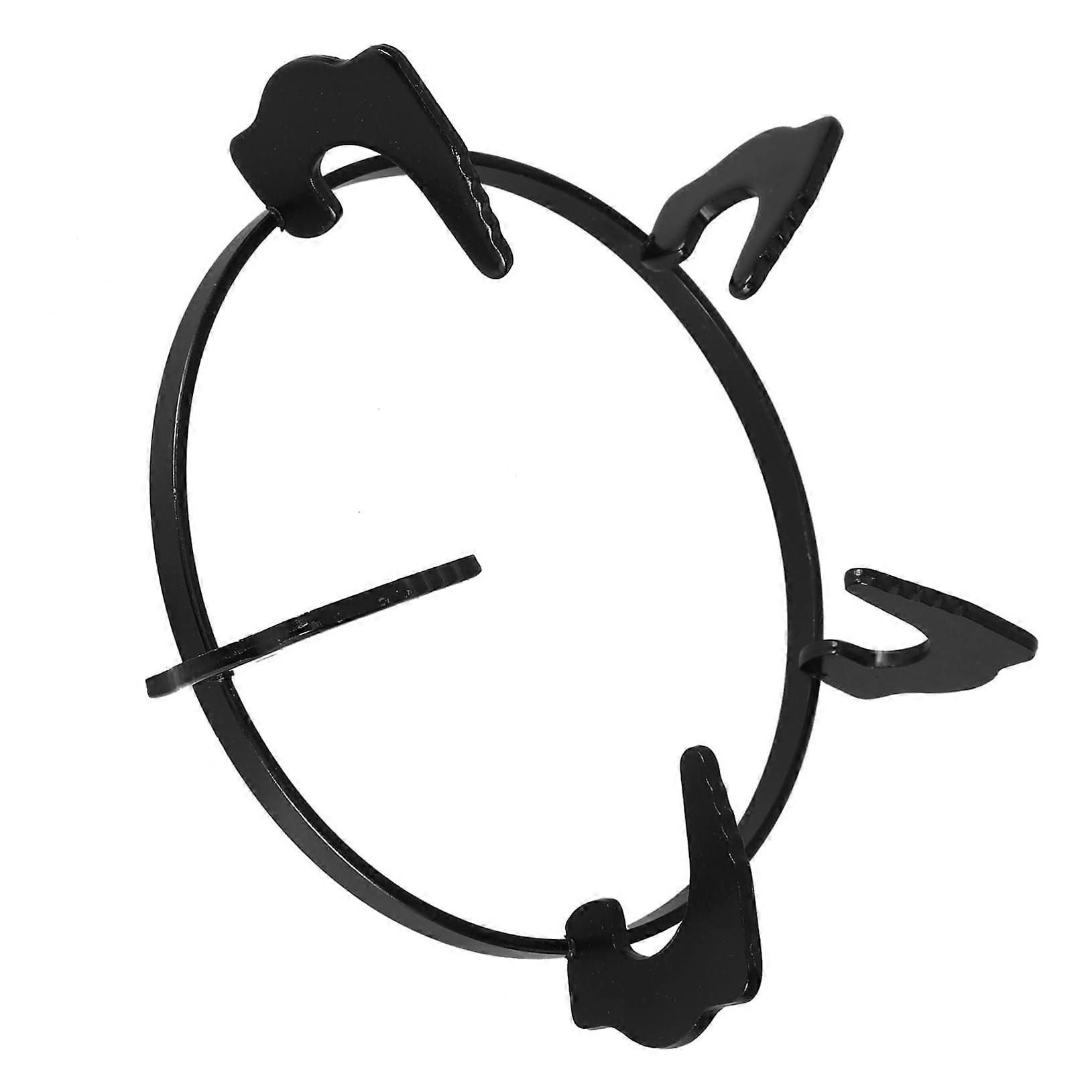 Gas Stove Wok Ring Holder Cast Iron Rectangular Support for Cooktop Stability