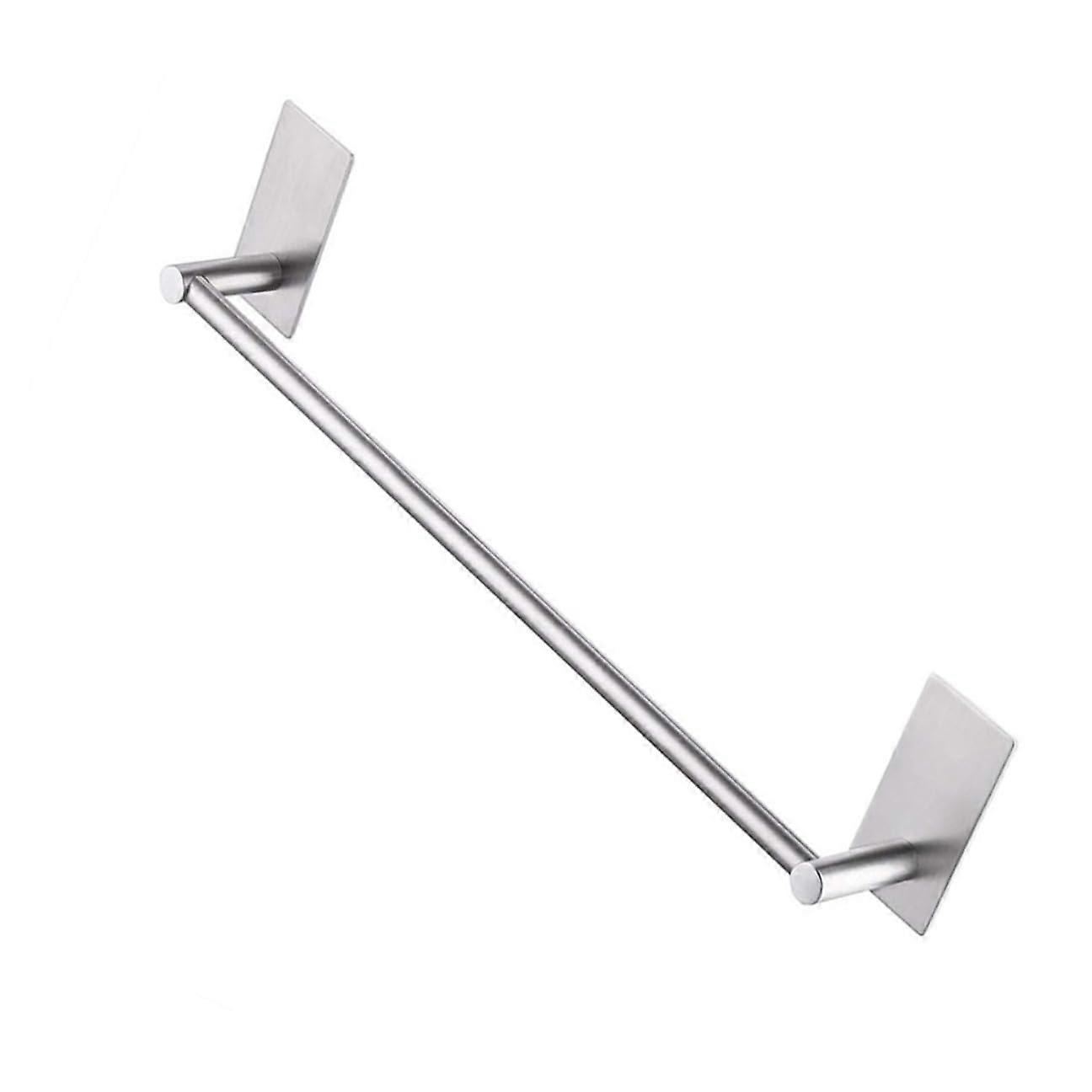 Stainless Steel Wall Mounted Towel Rack with Rustproof NoDrill Design for Bathroom Storage