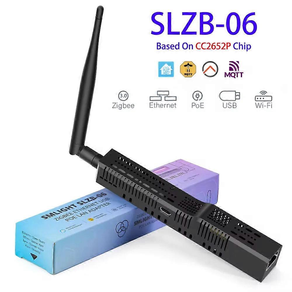 Zigbee 3.0 Ethernet Usb Wifi Gateway With Poe, Compatible With Zigbee2mqtt,