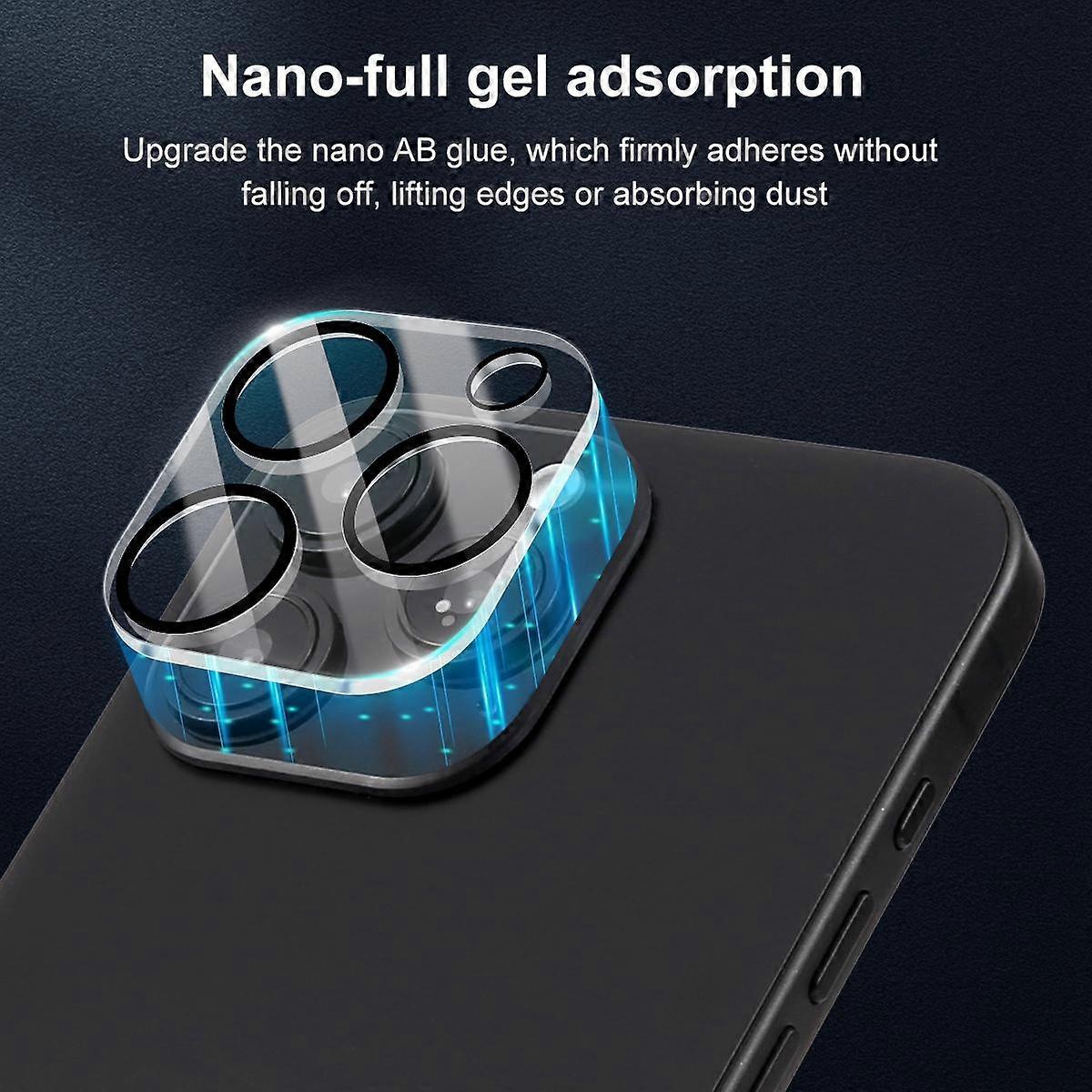 XDcase Silkscreen Integrated Tempered Glass Back Camera Film