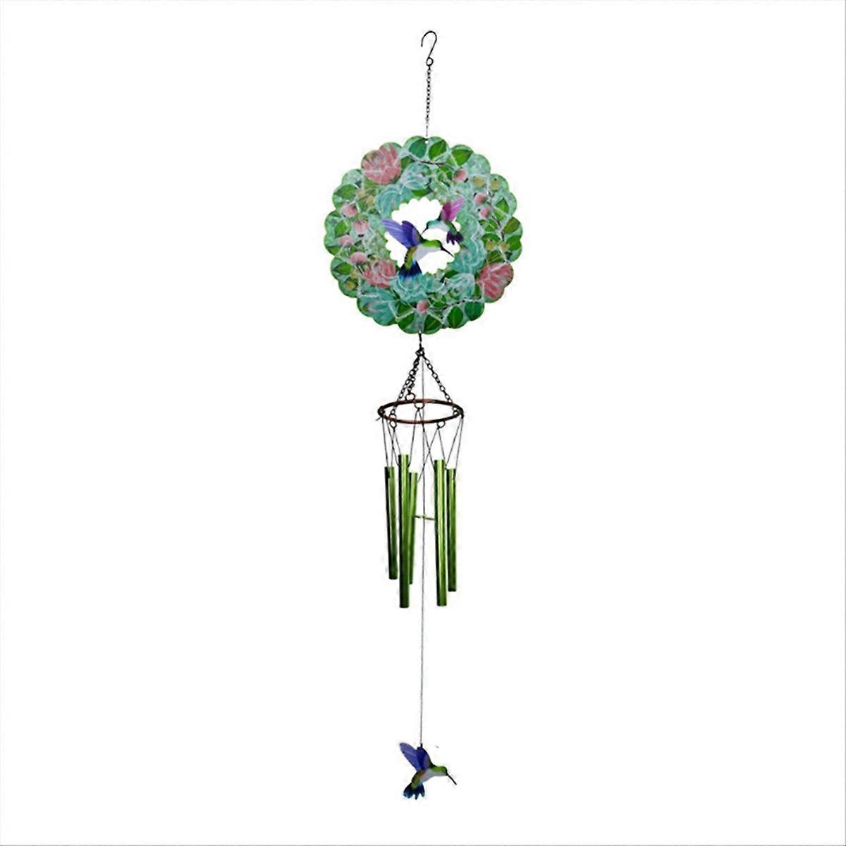 Wind Chimes with Bird Wind Spinner 42.1Inch Windchimes Outdoor Decor