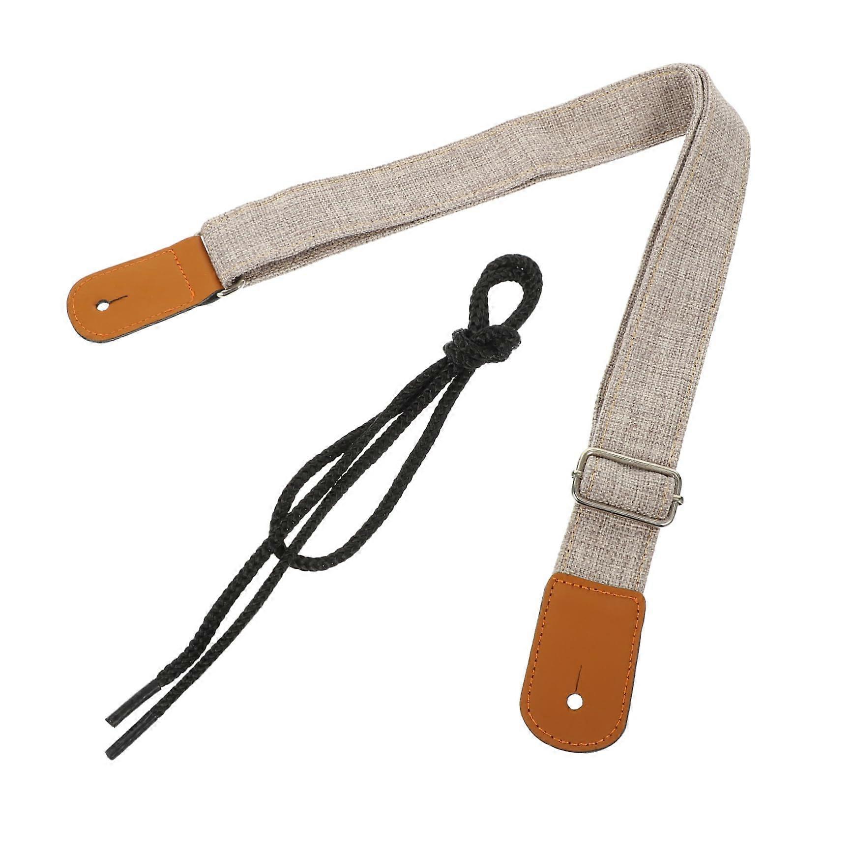 Ukulele Strap with Durable Woven Design, Comfortable Adjustable Guitar Shoulder Strap for Kids