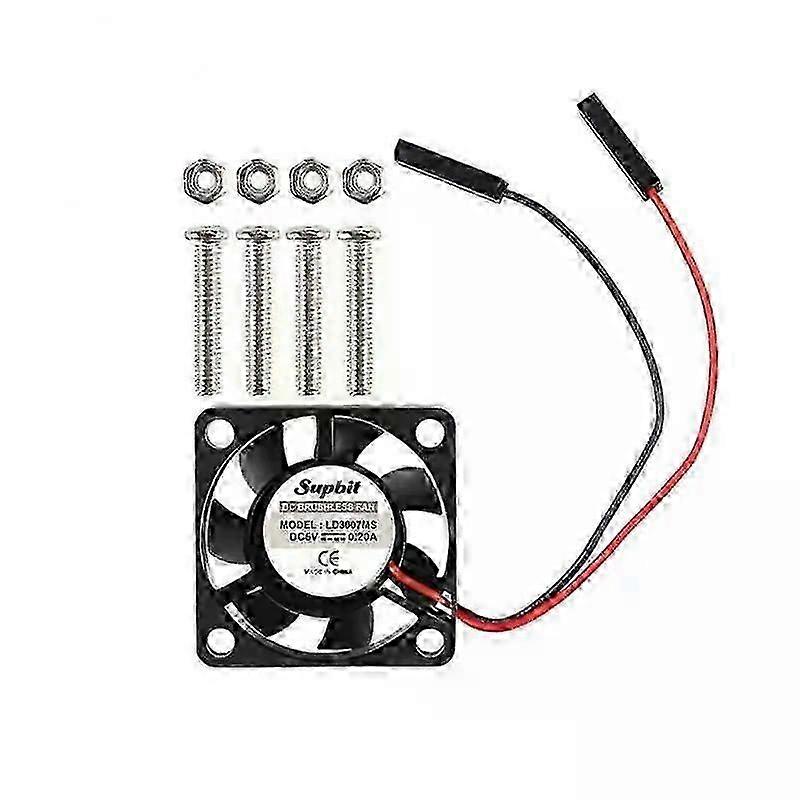 Raspberry Pi 4 fan for acrylic case 30mm cooler