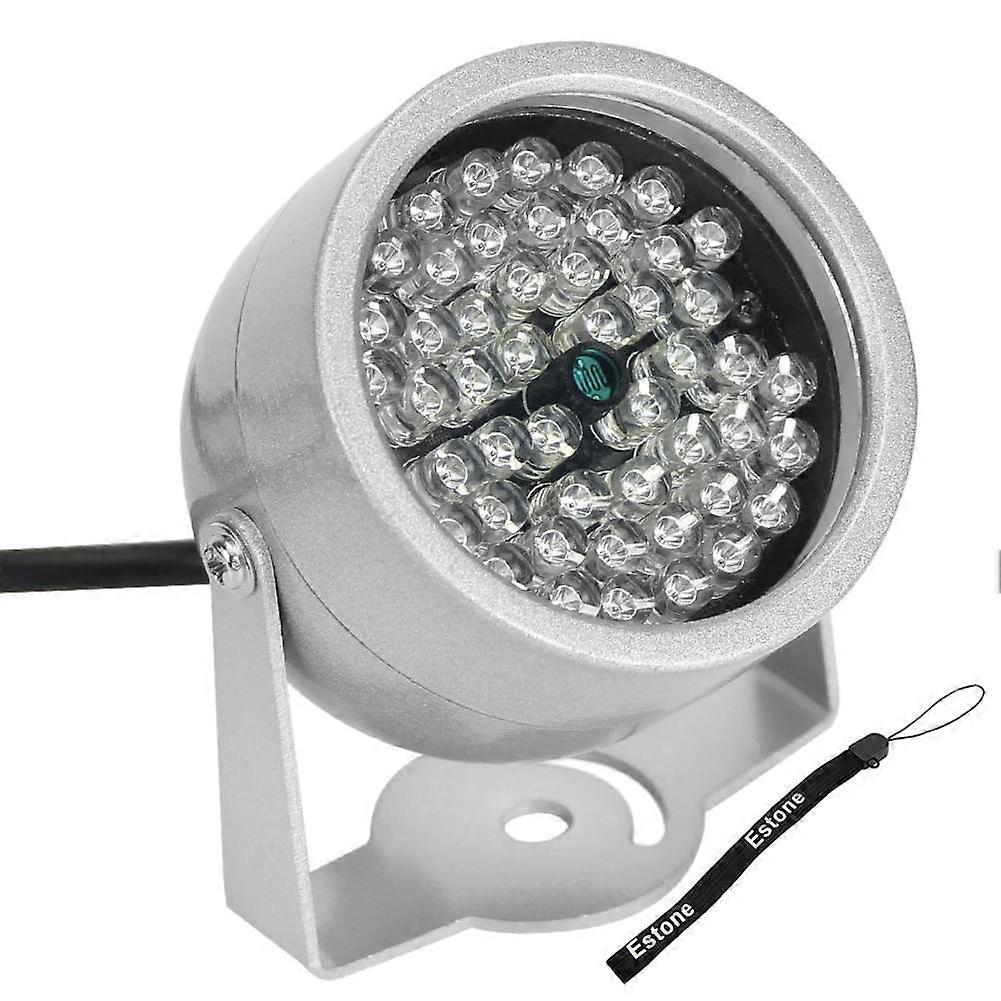 48 LED Infrared Night Vision Illuminator for CCTV, IR Security Camera Light with Extended Range