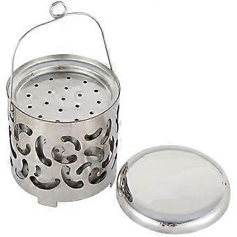 Mini Heating Stove Stainless Steel Cover for Outdoor Camping