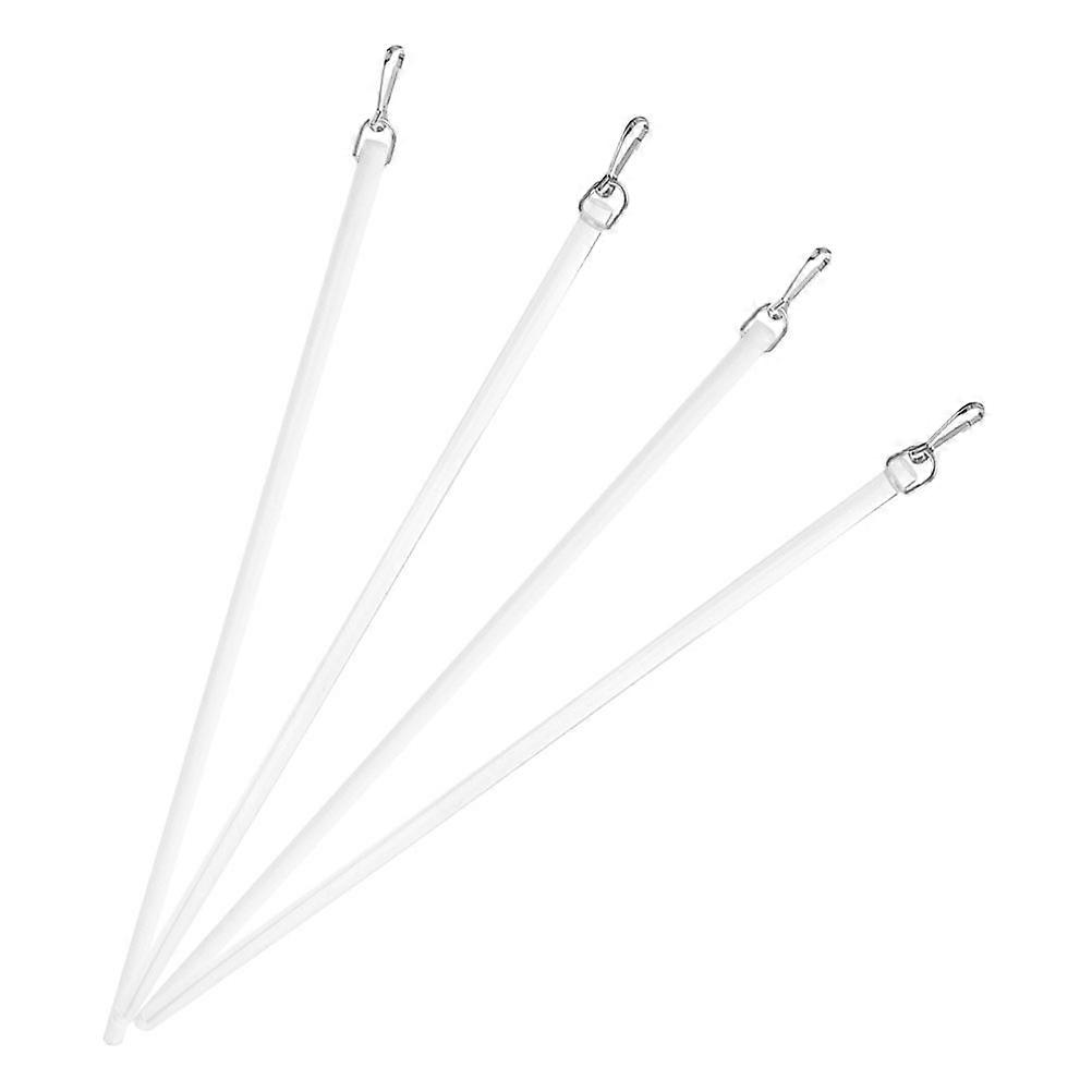 Curtain Pull Wand Acrylic Drapery Pull Rod Set for Window Blinds 4Pcs