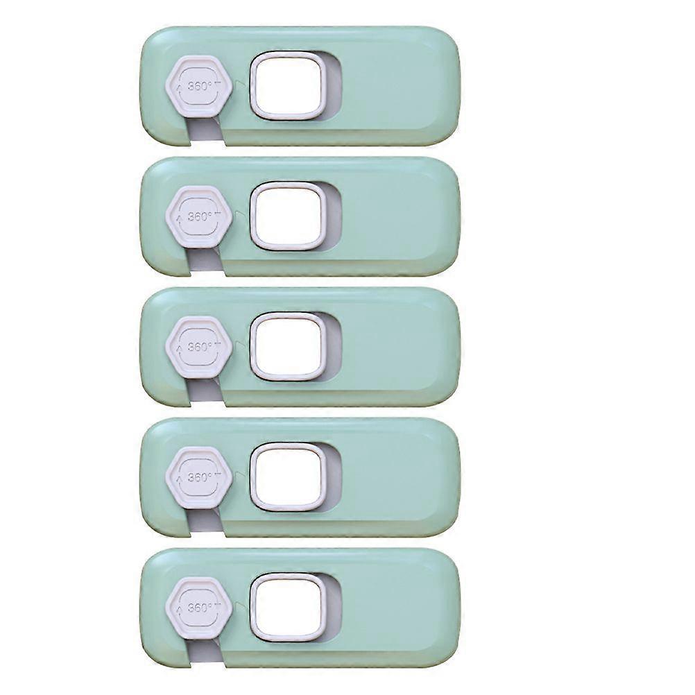 5pcs Protective Cabinet Locks functional Locks for Doors Windows Drawers