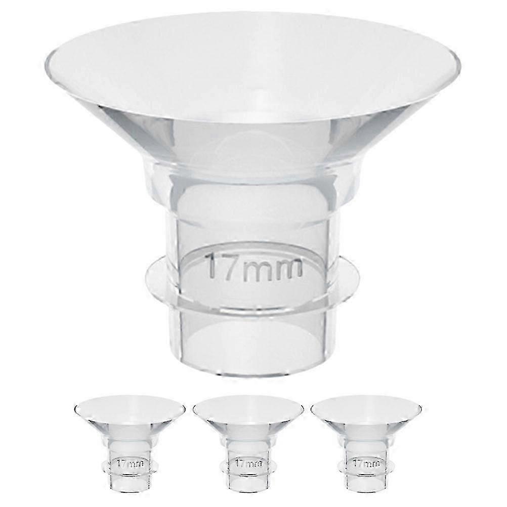 Silicone Breast Pump Flange Inserts for Wearable Use 4Pcs Replacements