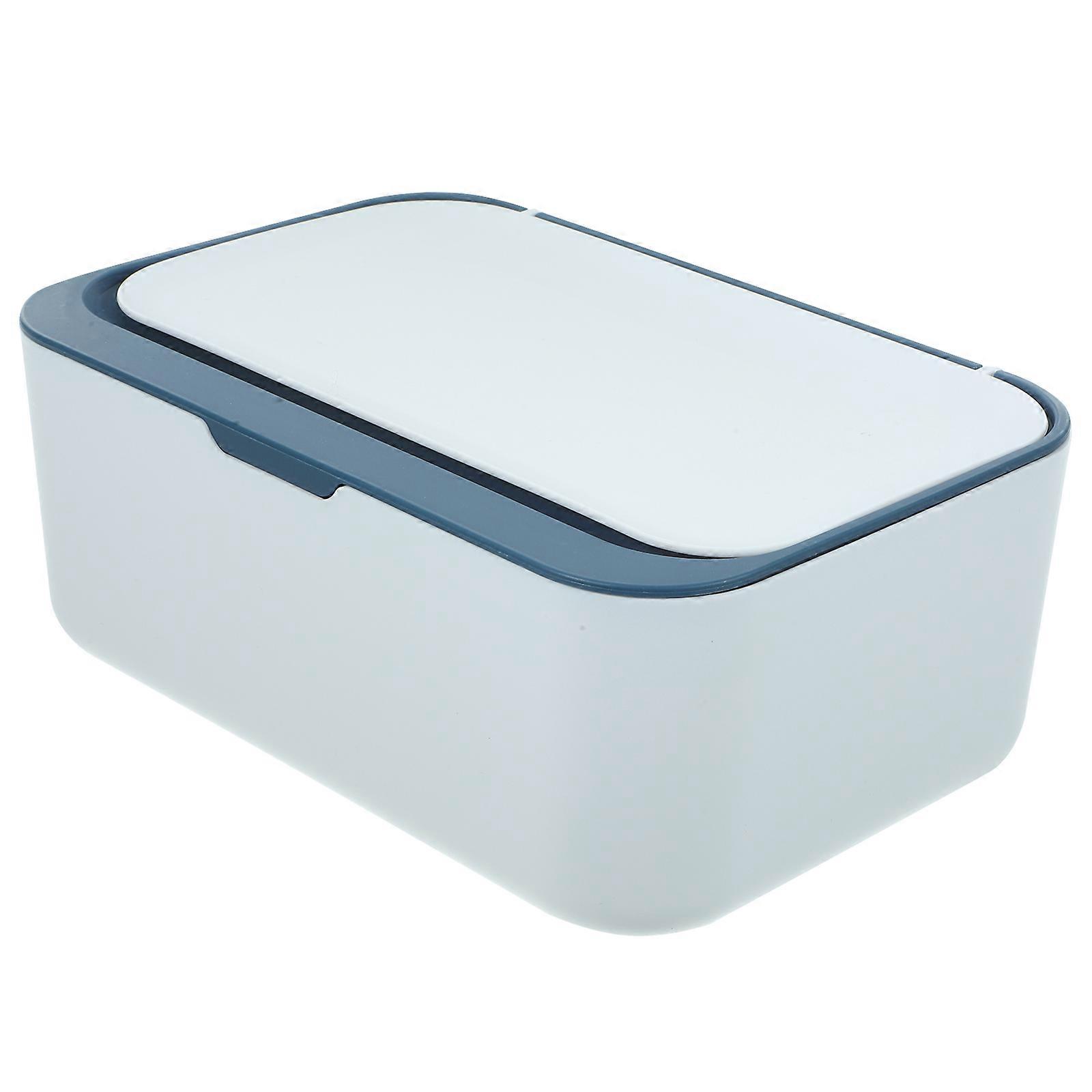PP Blue Tissue Box Cover for Storage Use with Practical Function