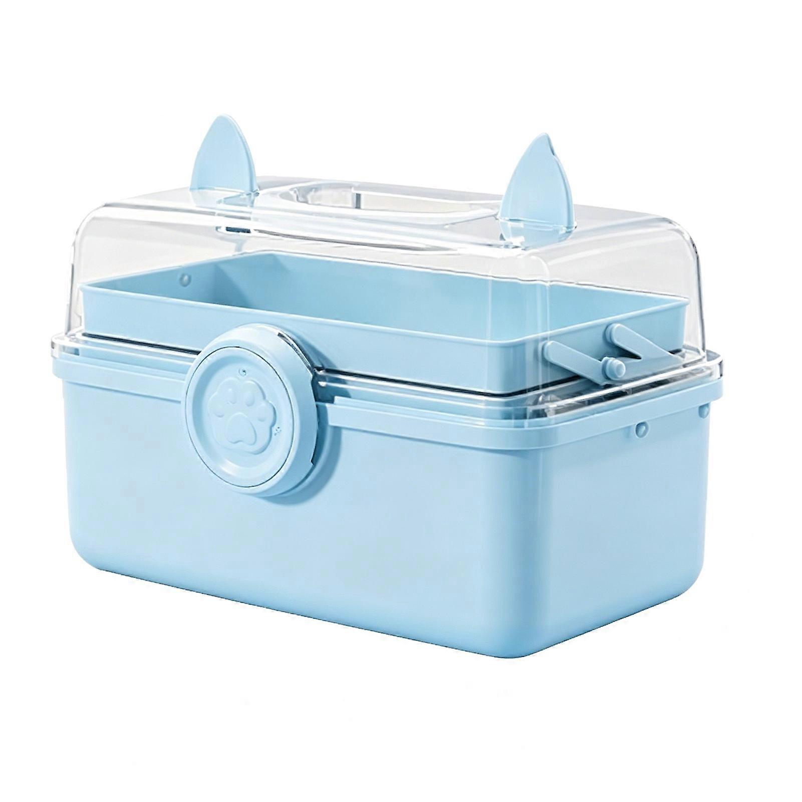 Safety Lock Storage Case for Medication and Supplement