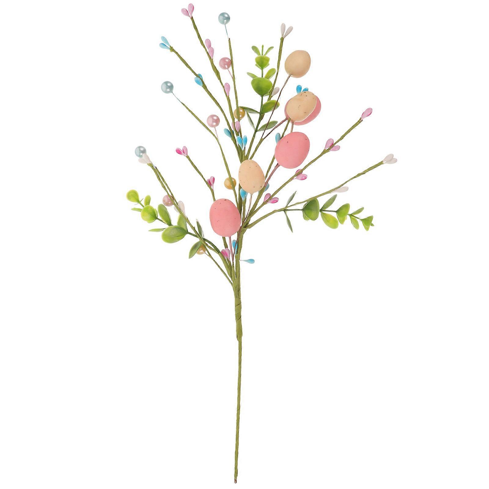 Easter Egg Branch for Decoration Artificial Easter Egg Tree Bouquet