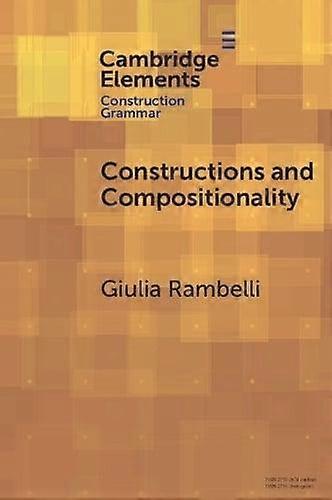 Constructions And Compositionality - Giulia Rambelli - Paperback - en Book