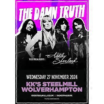 The Damn Truth Wolverhampton 2024 Musik-Puzzlespiel für Erwachsene und Kinder ZA0376
