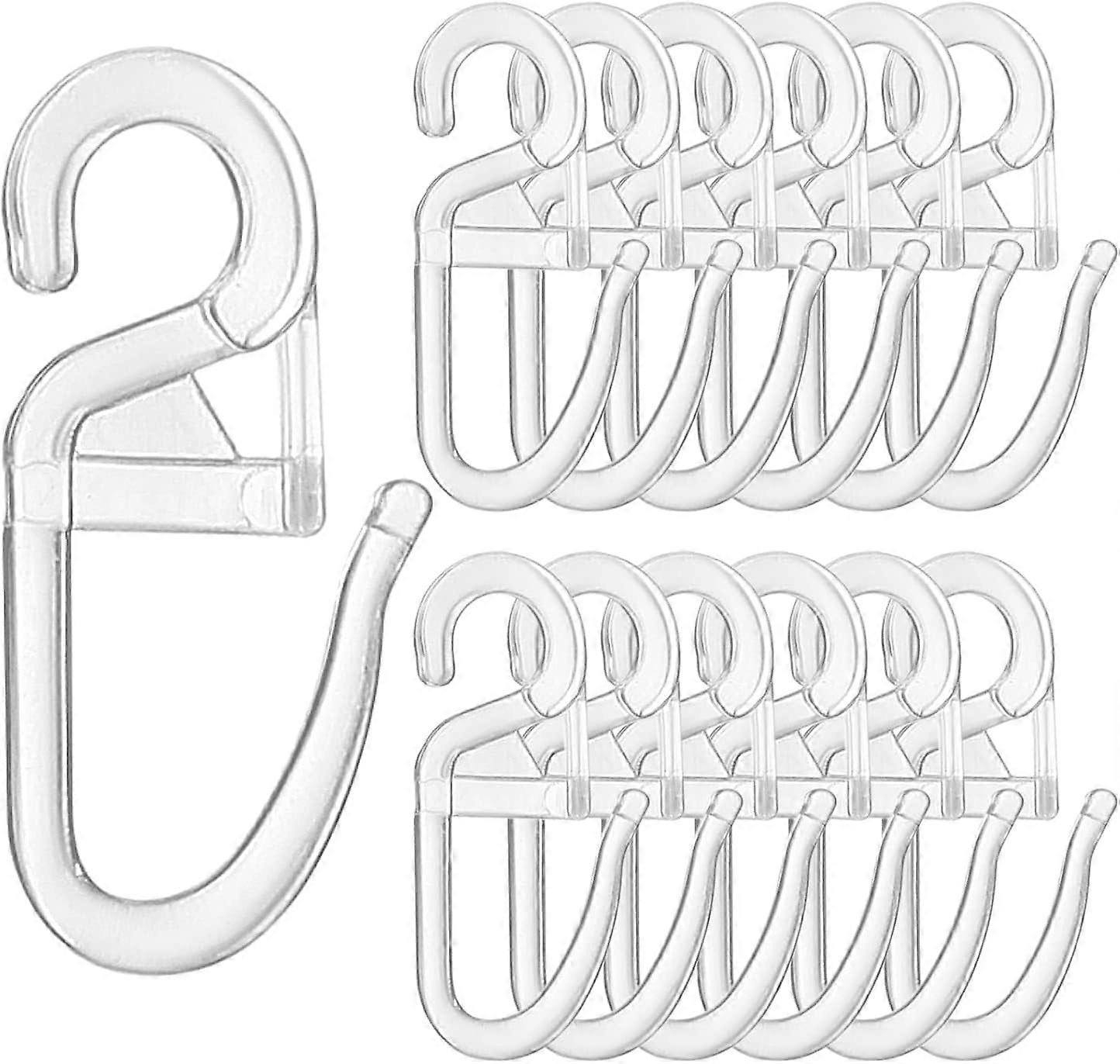 100-piece curtain hooks with eyelets