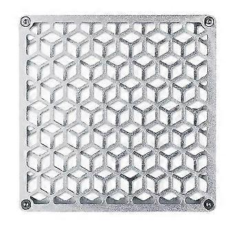 Stainless Steel Drink Coaster Set - Non-Slip, Double Coaster compatible with Outdoor Camping, Alcohol Stoves & More
