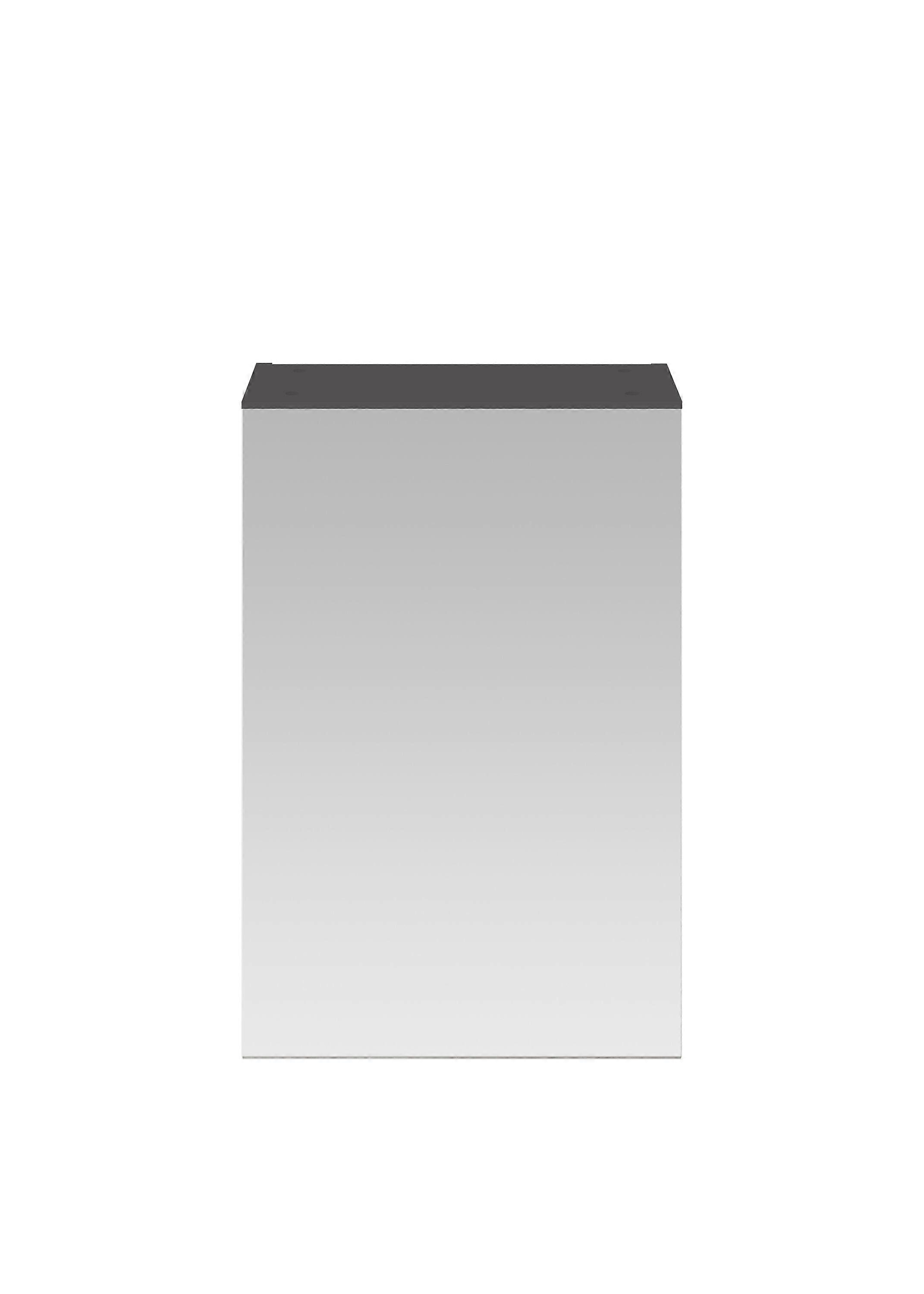 450 Single Mirror Cabinet (180mm Deep)