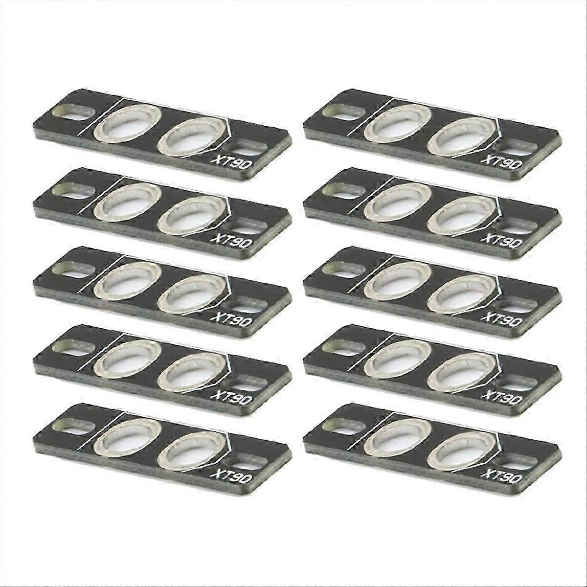 10PCS XT90 Connector PCB Fixed Fit Welding Board Without Plug