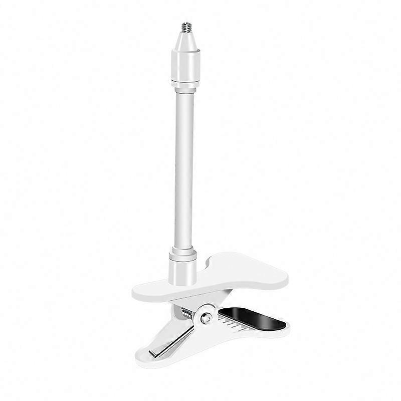 Universal Webcam Stand with No-Punch Clip Mount for Easy Attachment