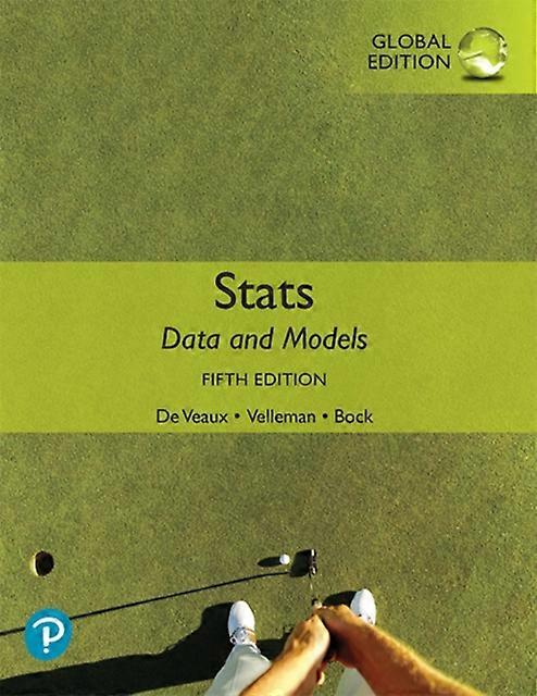 Stats Data And Models Global Edition - David Bock