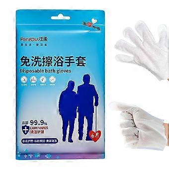 Disposable Bath Gloves No Rinse - Elderly Care, Bedridden Patient Hygiene Wipes