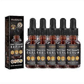 Black Women Hair Thickening Serum 30ml Scalp Health Treatment for Thinning Crown