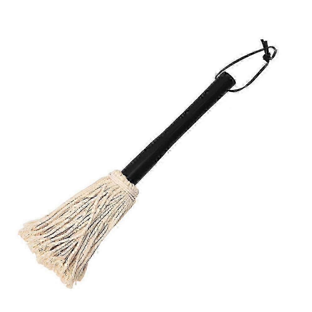 Grillpinsel mit Holzgriff, schwarz