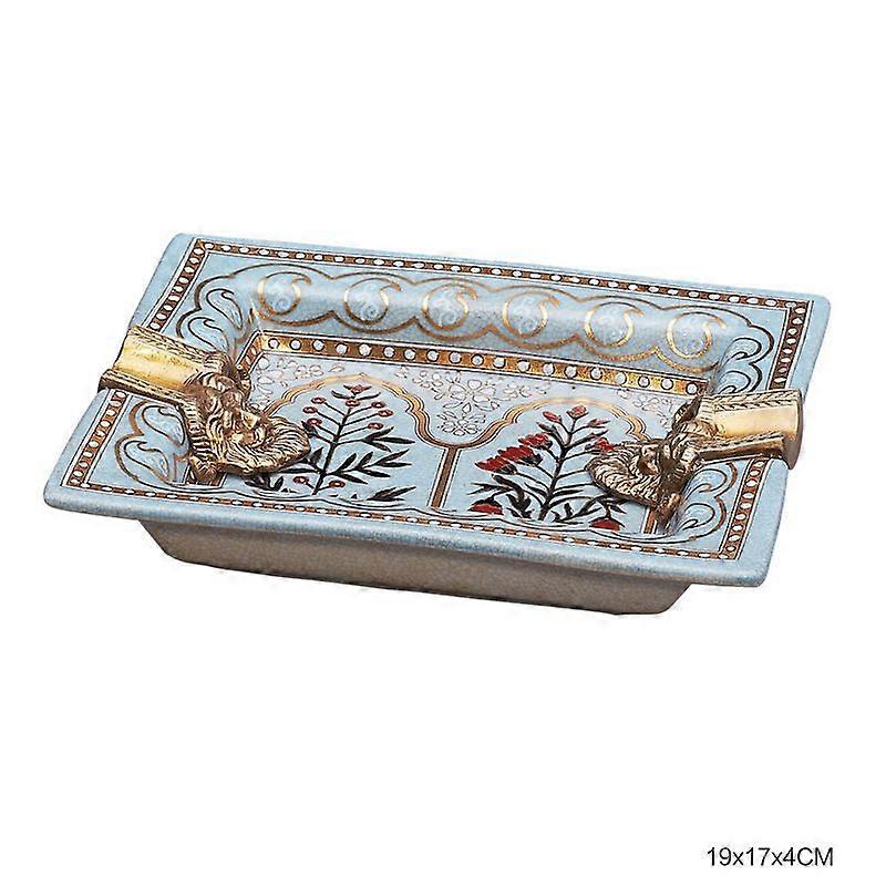 Cigar ashtray, exquisite copper carving ashtray