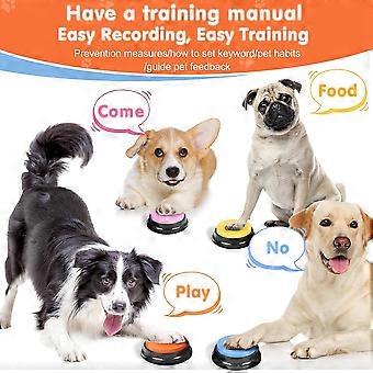 Dog Buttons for Communication,Talking Buttons for Dogs,30 Seconds Dog Buttons for Pet Sound Training Toy