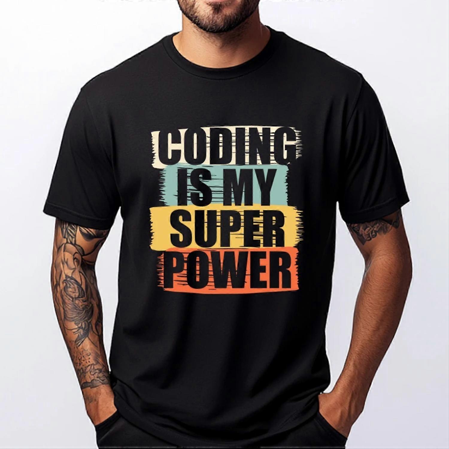 Programmer Coder Computer Coding Code Programming Funny T Shirts Men Fashionable and Trendy Meme Tshirt Gothic Style