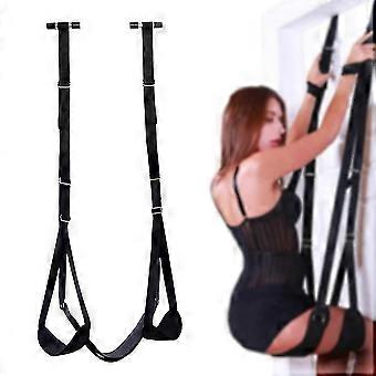 Cinto de Treinamento de Yoga Aéreo de Assento de Nylon Ajustável para Jogo Divertido Cinto de Treino de Fitness Cinto de Treino para Adultos-Bom