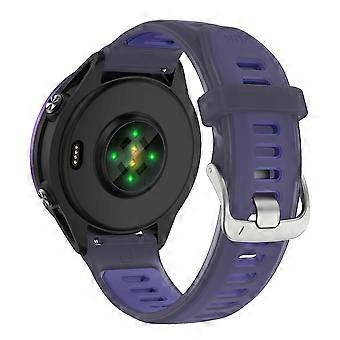 Correa de silicona de 22 mm para Garmin Forerunner 570 47 mm / Huawei Watch GT 5 Pro 46 mm / GT 5 46 mm Correa de muñeca de silicona transparente