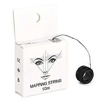 Pre-Inked Mapping String - 10m Eyebrow Marker Thread for Fast and Accurate Symmetry