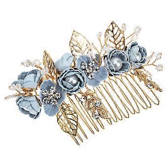 Blume Haar Kamm Elegante Braut Haar Seite Kamm Hochzeit Haareinsatz Kamm Kopfschmuck