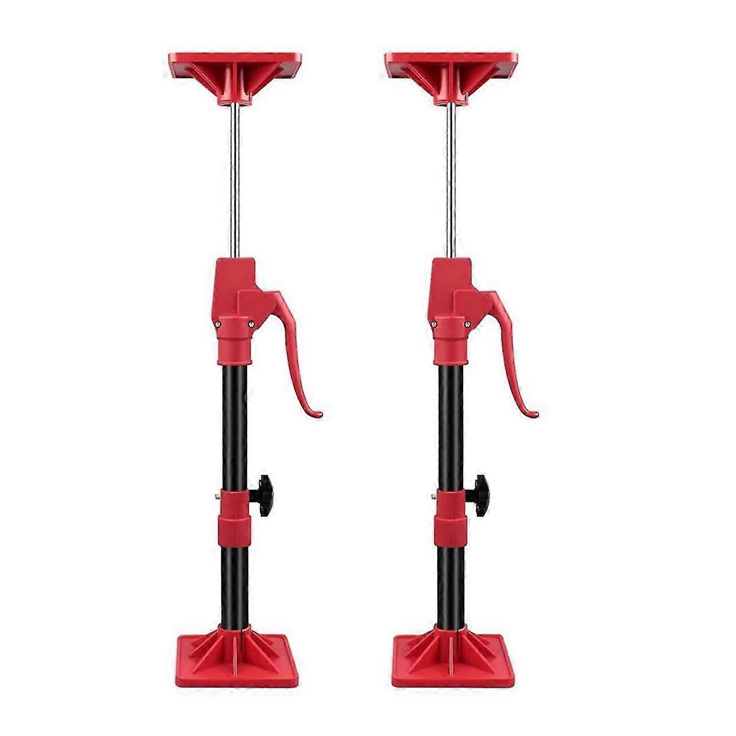 Cabinet Jack Support Bar, 2-Pack Adjustable Quick Support System Bar, Telescoping Third Hand Tool