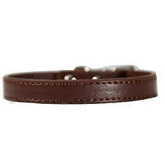 ZHOUBA Dog Faux Leather Collar Puppy Leash Neck Strap Walking Traction Pet Supplies