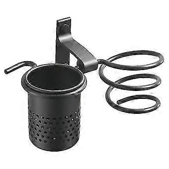 Hair Dryer Holder, Wall Mount Hair Blow Dryer Hanging Shelf Set