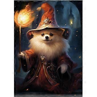Quebra-cabeça "Mago Spitz Alemão" para donos de Spitz Alemão AZQ714