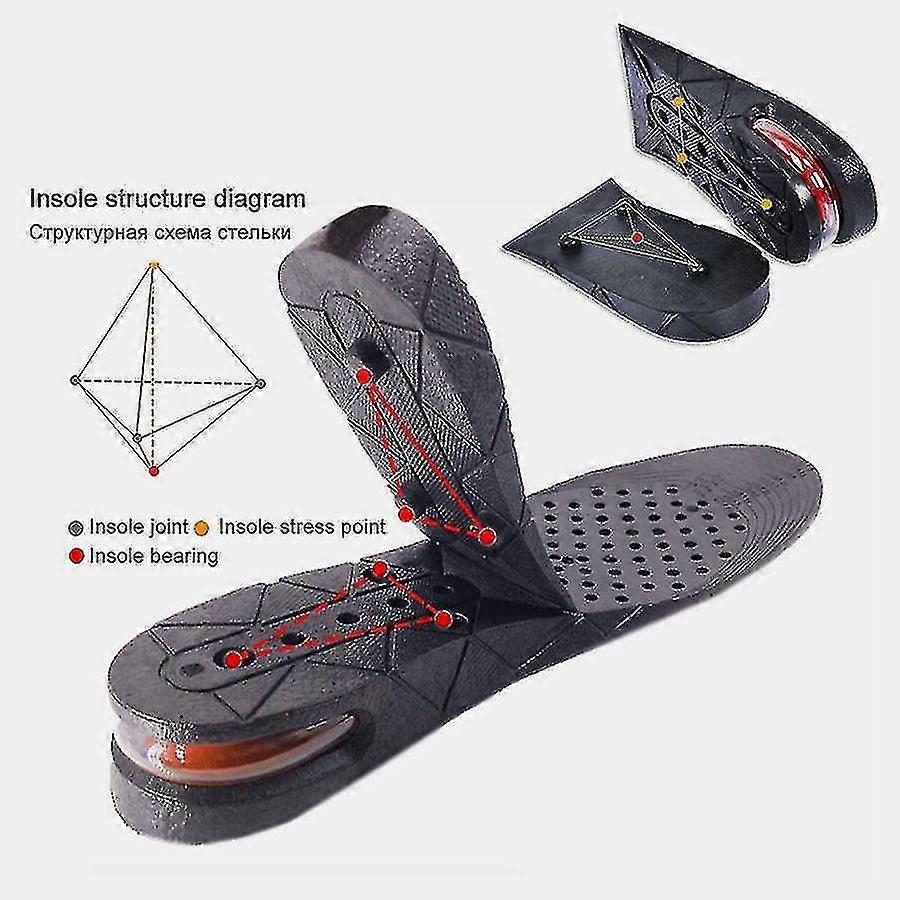 Adjustable Height-Increasing Invisible Shoe Insole