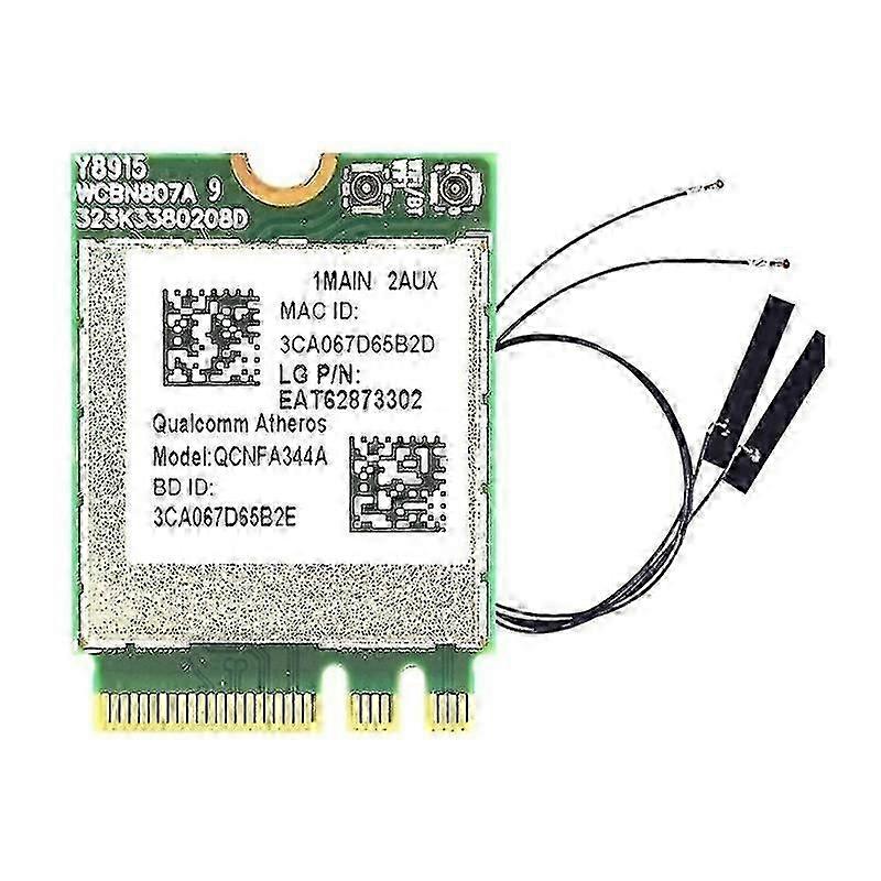 QCNFA344A 802.11AC NGFF Interface WiFi Adapter with Bluetooth-compatible 4.1 - B