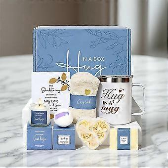 Women's Aromatherapy Handmade Soap Gift Set, Mother's Day & Valentine's Day Bath Souvenir Box